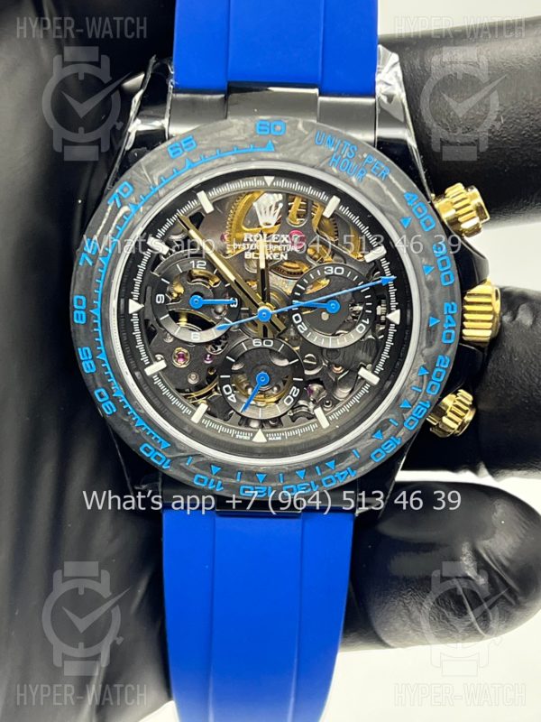 Фото 2 - Rolex Cosmograph Daytona 40mm Blaken Skeleton Blue