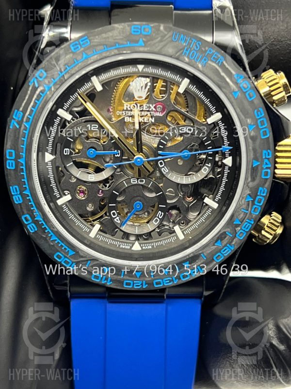 Фото 3 - Rolex Cosmograph Daytona 40mm Blaken Skeleton Blue