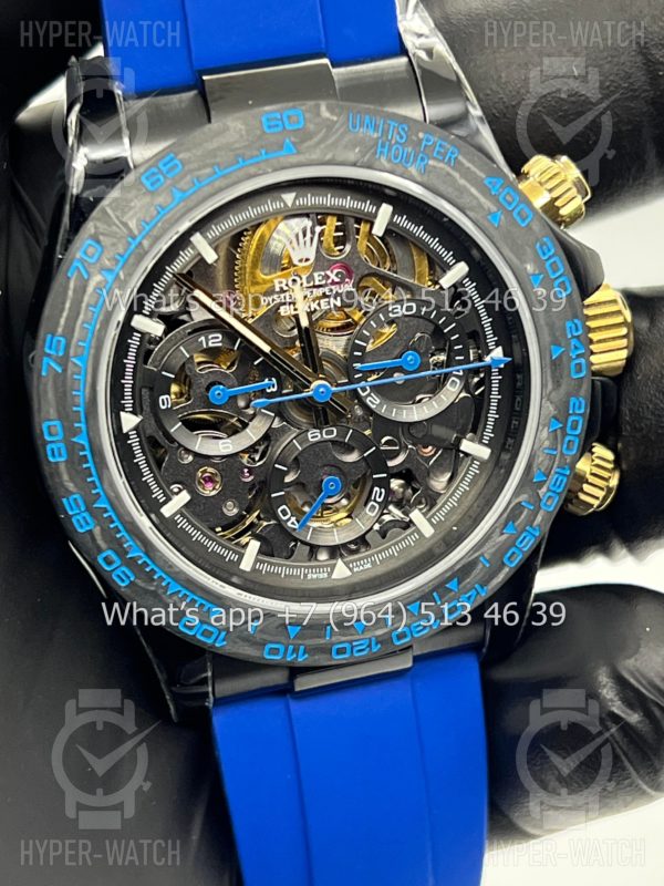 Фото 4 - Rolex Cosmograph Daytona 40mm Blaken Skeleton Blue