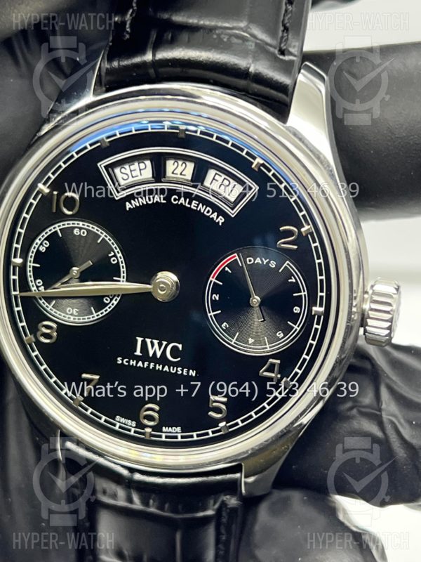 Фото 3 - IWC Portugieser Annual Calendar Black