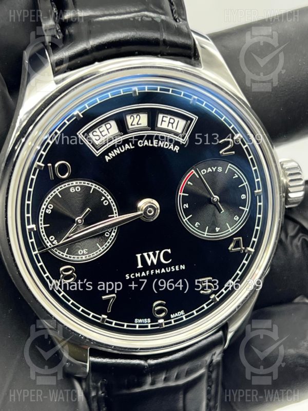 Фото 5 - IWC Portugieser Annual Calendar Black