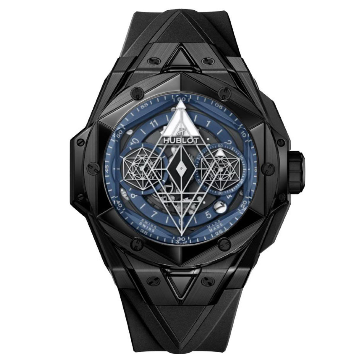 Фото 1 - Hublot Big Bang Sang Bleu II 45 All Black