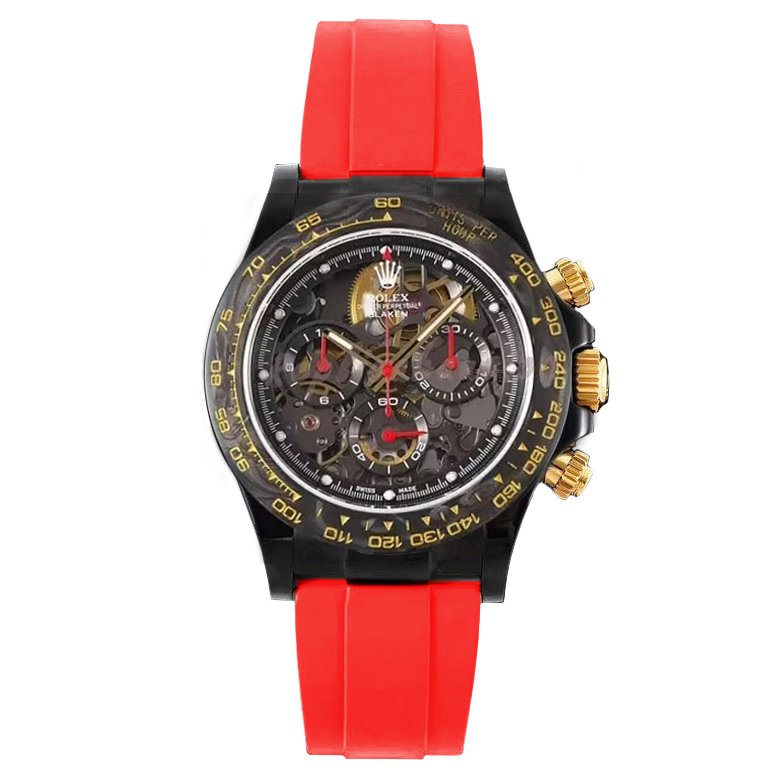 Фото 37 - Rolex Cosmograph Daytona 40mm Blaken Skeleton Red