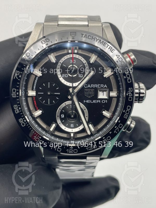 Фото 6 - TAG Heuer Carrera Calibre Heuer 01 CAR201Z.BA0714 45mm