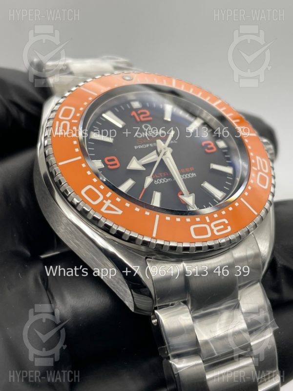 Фото 8 - Omega Seamaster Planet Ocean 6000M UltraDeep 215.30.46.21.06.001 Orange Steel