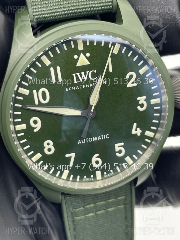 Фото 2 - IWC Big Pilot TOP GUN “Woodland” Green IW329802 43mm