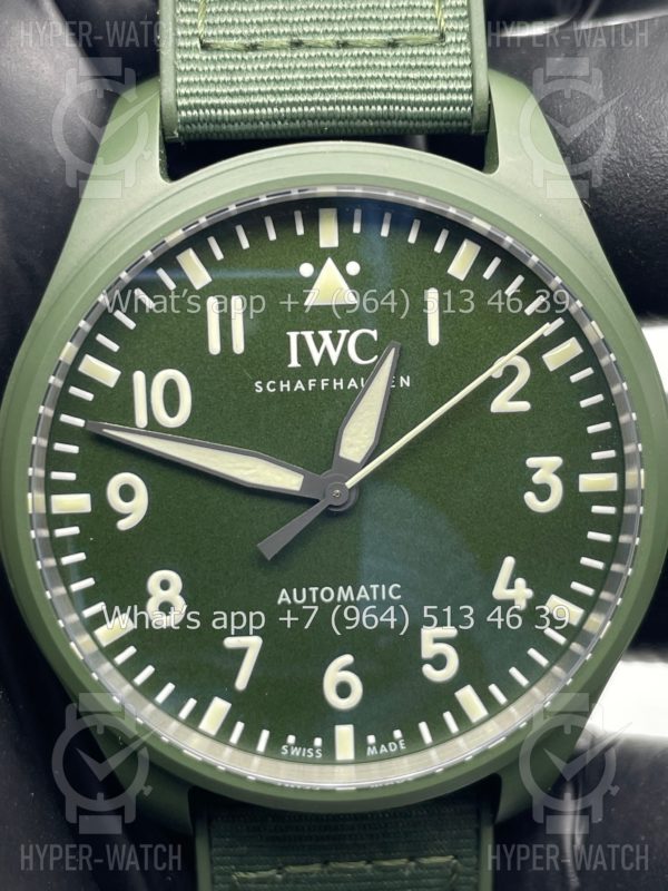 Фото 3 - IWC Big Pilot TOP GUN “Woodland” Green IW329802 43mm