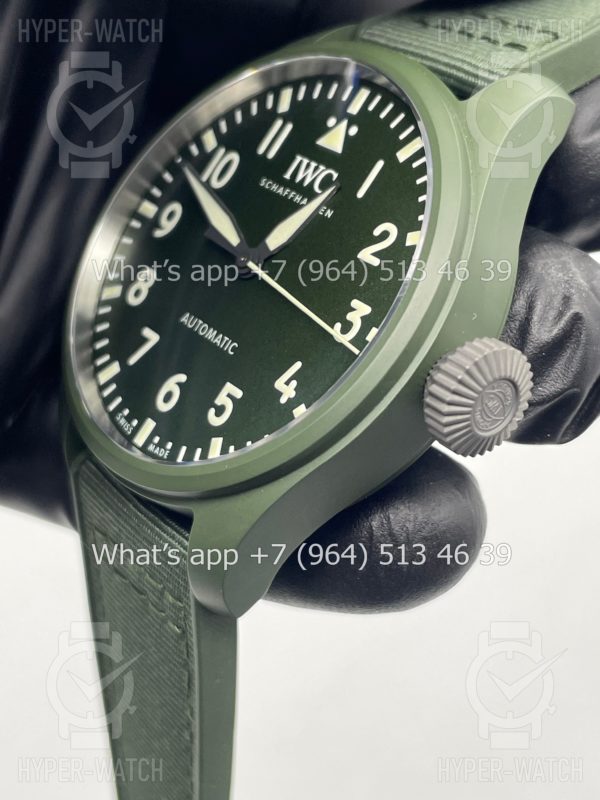 Фото 4 - IWC Big Pilot TOP GUN “Woodland” Green IW329802 43mm