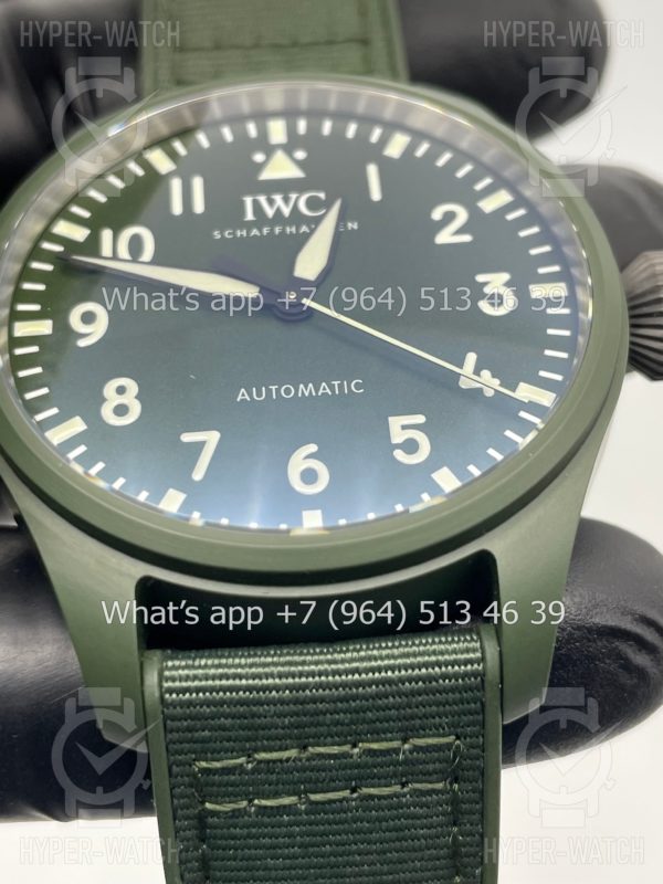 Фото 5 - IWC Big Pilot TOP GUN “Woodland” Green IW329802 43mm