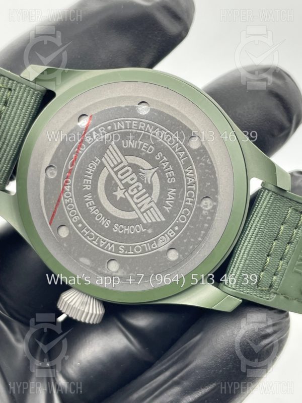 Фото 10 - IWC Big Pilot TOP GUN “Woodland” Green IW329802 43mm