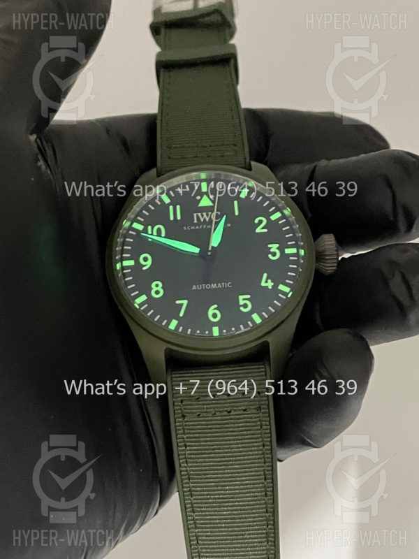 Фото 11 - IWC Big Pilot TOP GUN “Woodland” Green IW329802 43mm