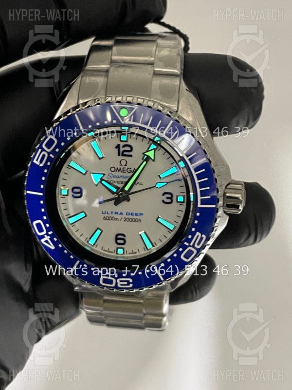 Фото 13 - Omega Seamaster Planet Ocean 6000M UltraDeep 215.30.46.21.04.001 White