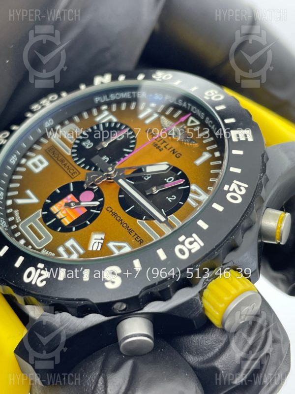 Фото 7 - Breitling Endurance Pro 44mm Yellow