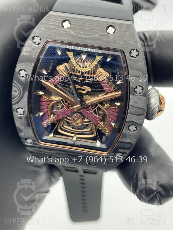 Фото 13 - Richard Mille RM 47 Samurai 42mm Black