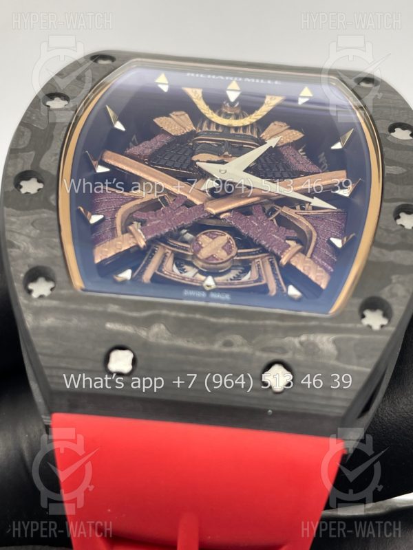 Фото 2 - Richard Mille RM 47 Samurai 42mm Red