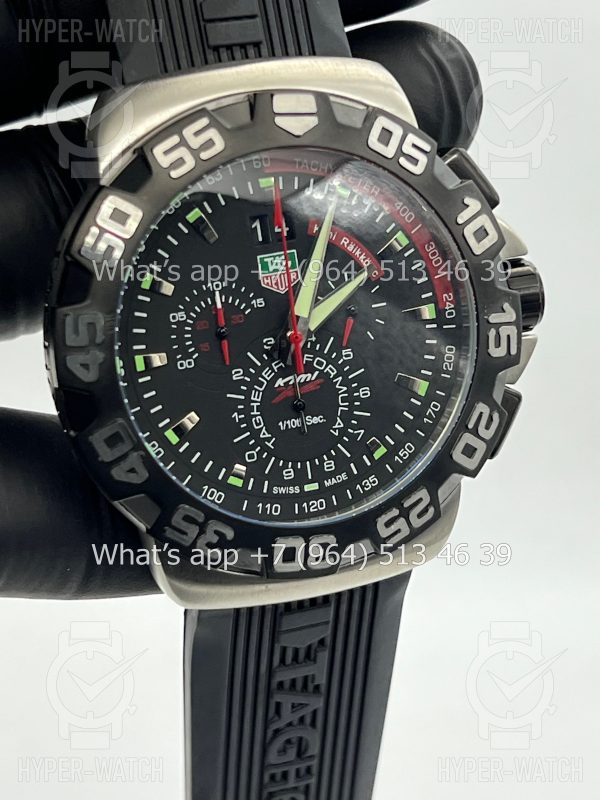 Фото 9 - Tag Heuer Formula 1 43mm Kimi Raikkonen Art 5036