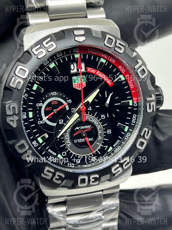 Фото 5 - Tag Heuer Formula 1 43mm Kimi Raikkonen Art 5038