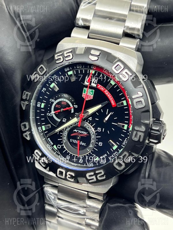 Фото 7 - Tag Heuer Formula 1 43mm Kimi Raikkonen Art 5038