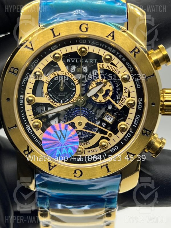 Фото 2 - Bvlgari Octo Roma Skeleton 45mm Art 5033