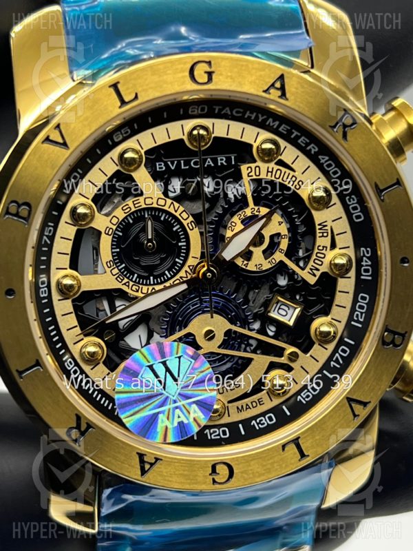 Фото 5 - Bvlgari Octo Roma Skeleton 45mm Art 5033