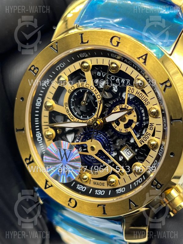 Фото 7 - Bvlgari Octo Roma Skeleton 45mm Art 5033