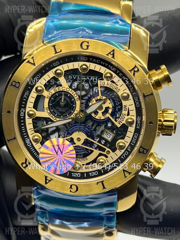 Фото 9 - Bvlgari Octo Roma Skeleton 45mm Art 5033