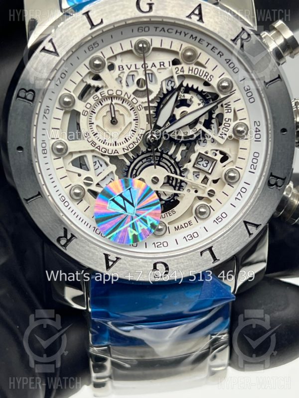 Фото 4 - Bvlgari Octo Roma Skeleton Art 5031