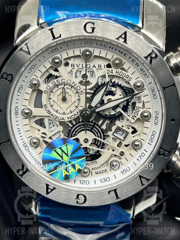 Фото 6 - Bvlgari Octo Roma Skeleton Art 5031