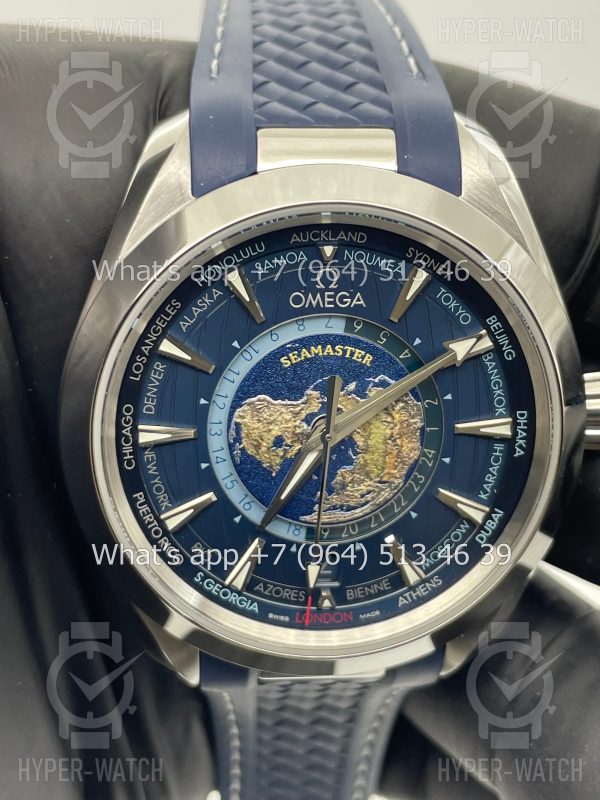 Фото 4 - Omega Seamaster Aqua Terra 150M 220.12.43.22.03.001 Worldtimer