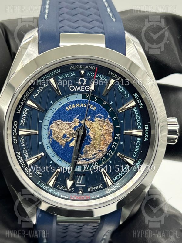 Фото 3 - Omega Seamaster Aqua Terra 150M 220.12.43.22.03.001 Worldtimer