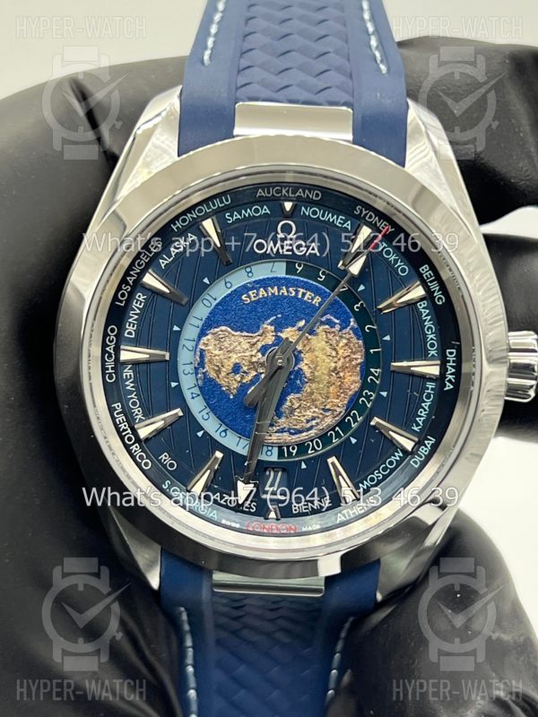 Фото 8 - Omega Seamaster Aqua Terra 150M 220.12.43.22.03.001 Worldtimer