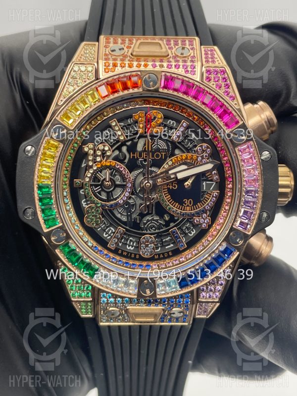 Фото 2 - Hublot Big Bang Unico 42mm Rainbow Art 5286