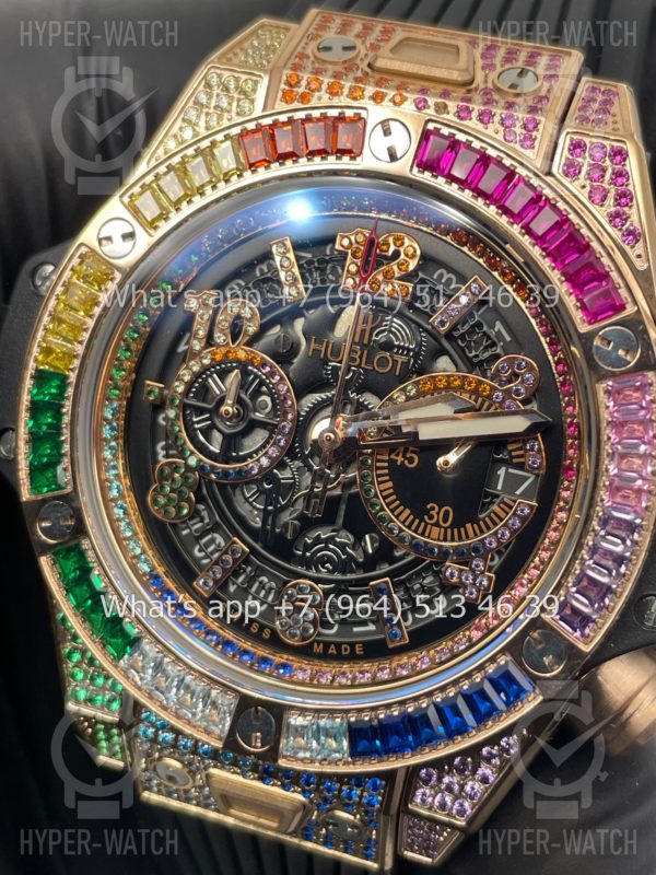 Фото 4 - Hublot Big Bang Unico 42mm Rainbow Art 5286