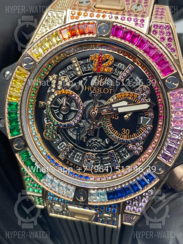 Фото 9 - Hublot Big Bang Unico 42mm Rainbow Art 5286