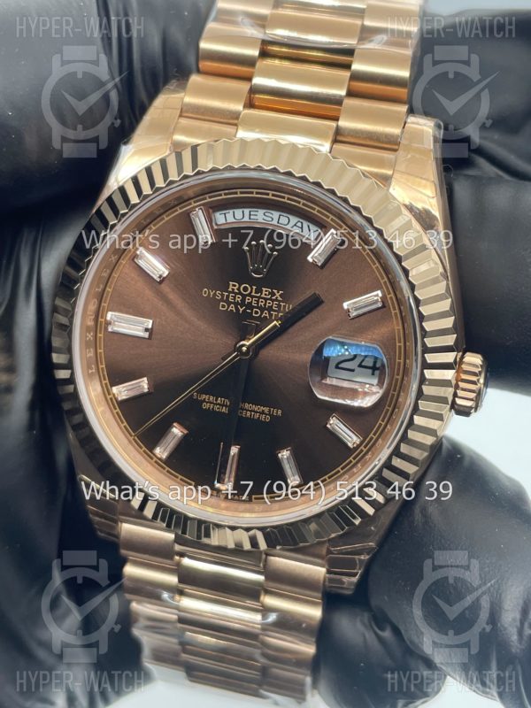 Фото 3 - Rolex Day-Date 40mm 228235-0003 Brown
