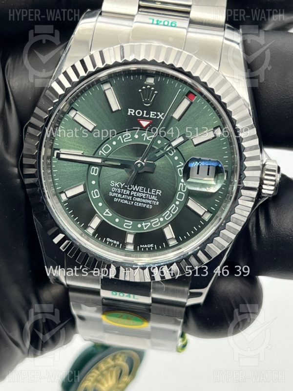 Фото 4 - Rolex Sky-Dweller 42mm 336934-0001 Green