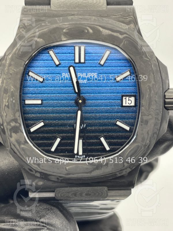 Фото 2 - Patek Philippe Nautilus 40mm 5711 DiW Carbon "BLUE GRAIL"