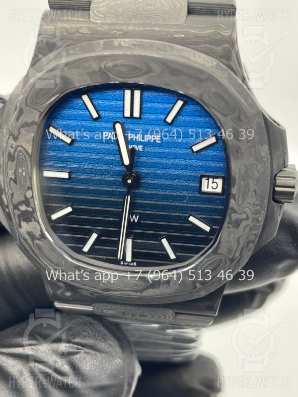 Фото 3 - Patek Philippe Nautilus 40mm 5711 DiW Carbon "BLUE GRAIL"