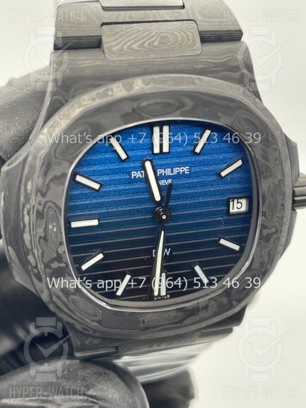 Фото 4 - Patek Philippe Nautilus 40mm 5711 DiW Carbon "BLUE GRAIL"