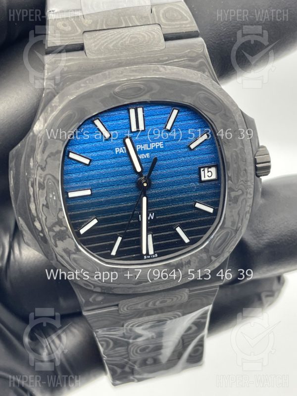 Фото 5 - Patek Philippe Nautilus 40mm 5711 DiW Carbon "BLUE GRAIL"