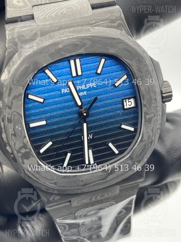 Фото 6 - Patek Philippe Nautilus 40mm 5711 DiW Carbon "BLUE GRAIL"