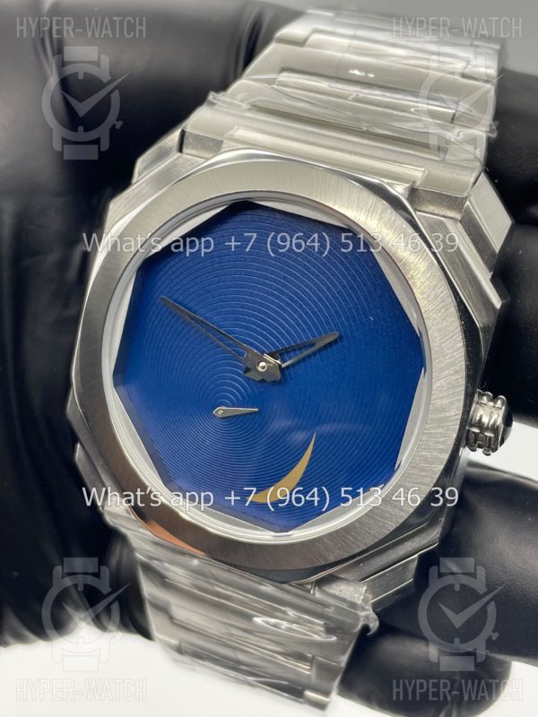 Фото 4 - Bvlgari Octo Finissimo Automatic Tadao Ando 40 Blue Art 5422