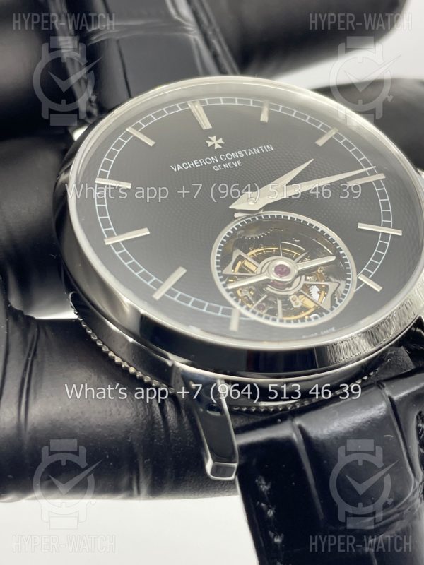 Фото 9 - Vacheron Constantin Traditionnelle Tourbillon 44mm 6500T/000P-B100