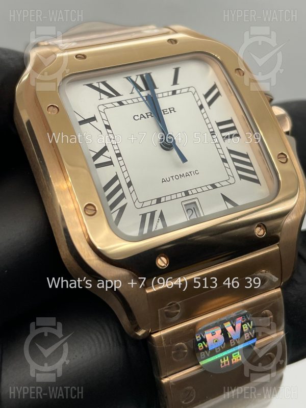 Фото 8 - Cartier Santos de Cartier 40mm WGSA0018