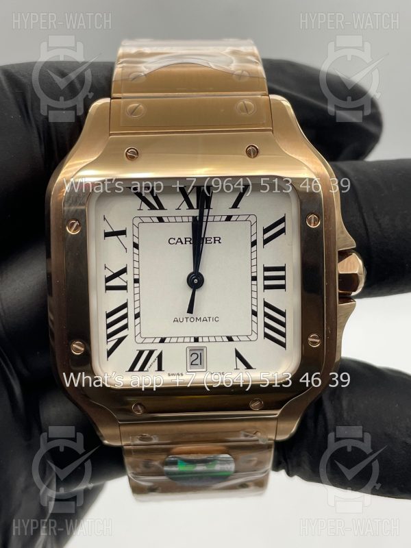 Фото 9 - Cartier Santos de Cartier 40mm WGSA0018