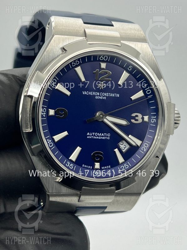 Фото 7 - Vacheron Constantin Overseas 42mm 47040/000A-9008 Blue Dial