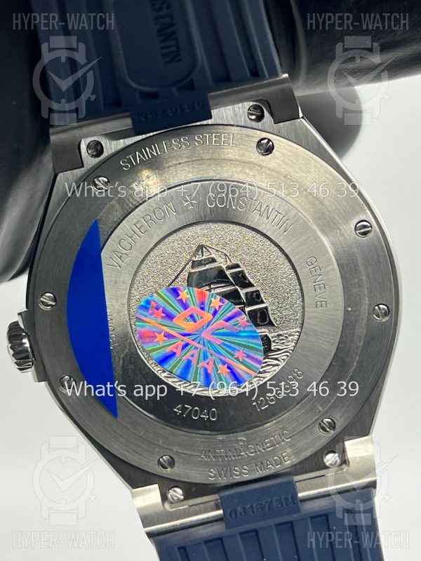 Фото 17 - Vacheron Constantin Overseas 42mm 47040/000A-9008 Blue Dial