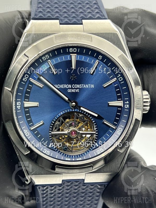 Фото 2 - Vacheron Constantin Overseas Tourbillon 42mm 6000V/110A-B544 Blue