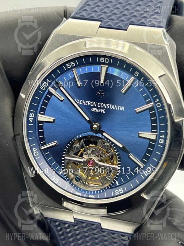 Фото 3 - Vacheron Constantin Overseas Tourbillon 42mm 6000V/110A-B544 Blue