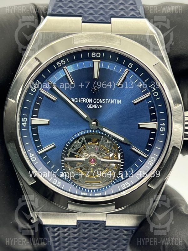 Фото 4 - Vacheron Constantin Overseas Tourbillon 42mm 6000V/110A-B544 Blue